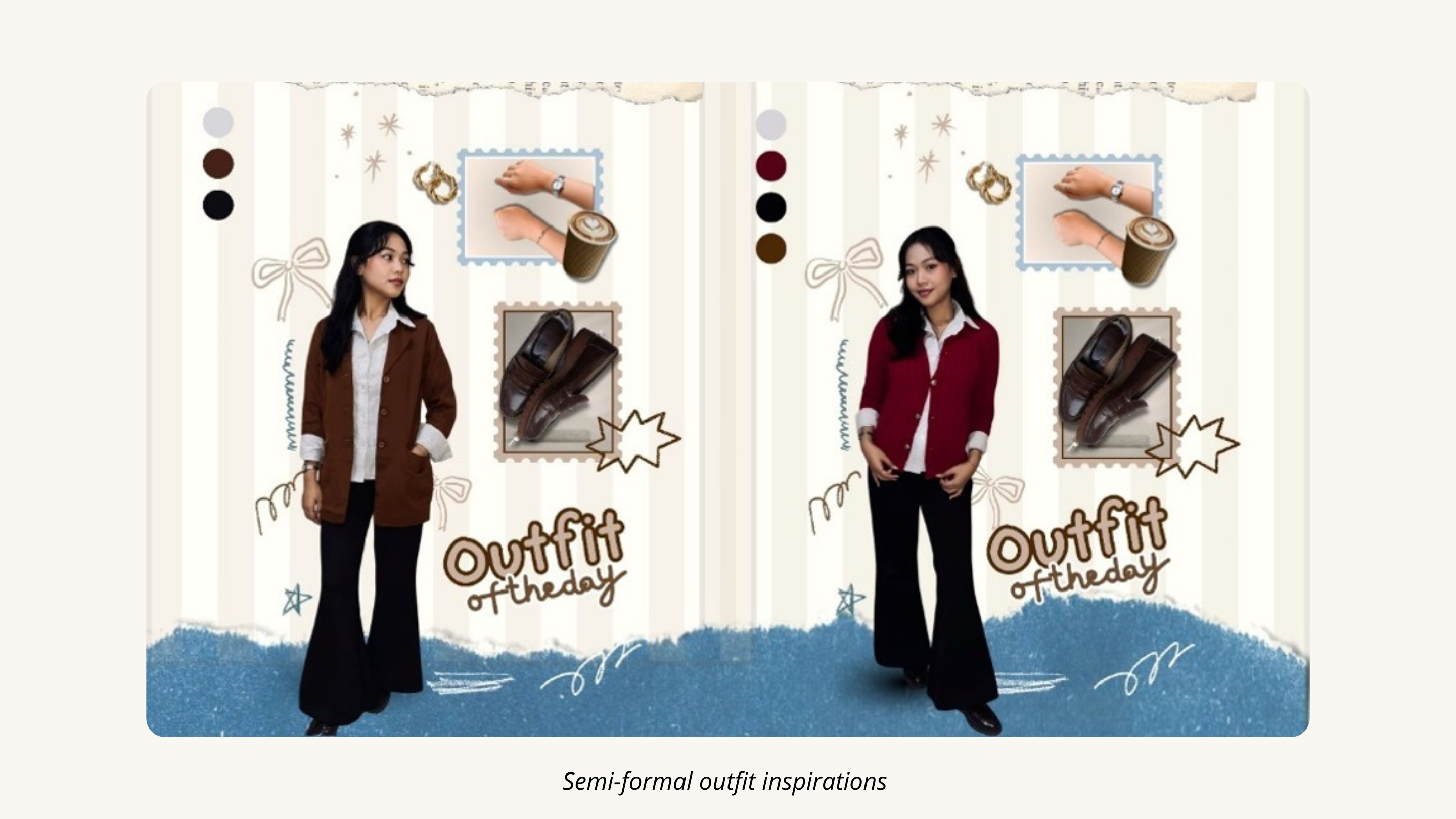 Semi-formal outfit inspirations